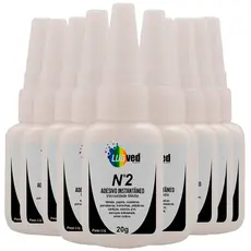 Adesivo Cola Instantaneo Fixa Rápido Multiuso Geral Para Papel Isopor Plástico Madeira Ferro 20g