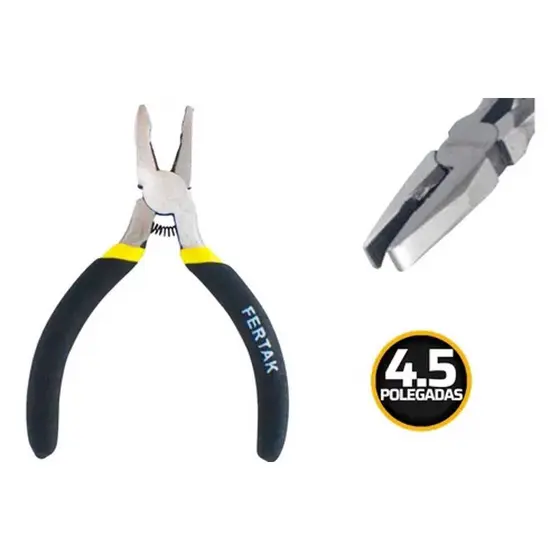 Mini Alicate Universal 4,5 Pol Com Mola