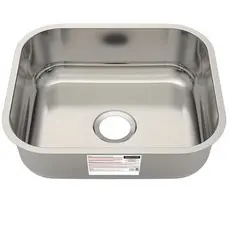 Cuba De Aço Inox Retangular Acetinado 40X34X14,5cm 17 Litros Original TRAMONTINA Pia Tanque Cozinha