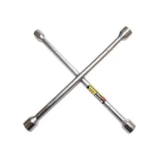 Chave De Roda Em Cruz Cruzeta 17 - 19 - 21 - 23mm Automotivo Troca Rápida Fácil Pneu