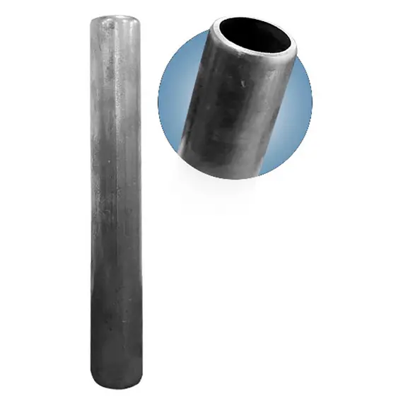 Eixo Central Para Carrinho De Mão Zincado 1 Pol. 26cm