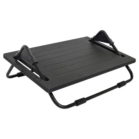 Apoio Ergonômico Para Os Pés Preto Escritório Inclinação Ajustável Antiderrapante De Mesa Desmontado