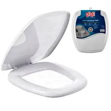 Assento Sanitário Tampa De Vaso Sanitário Almofadado Quadrado Resistente E Confortável