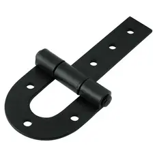 Dobradiça de Porteira Zincada – Modelos 140mm, 170mm, 200mm e 250mm – Linha Pesada em Ferro