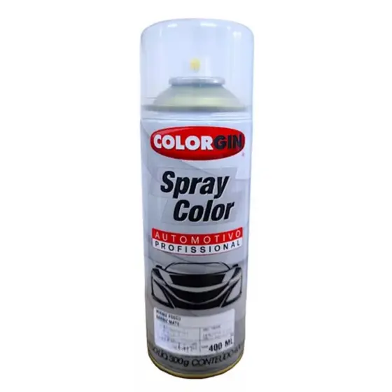 Spray Verniz Fosco Automotivo Colorgin 400ml Incolor