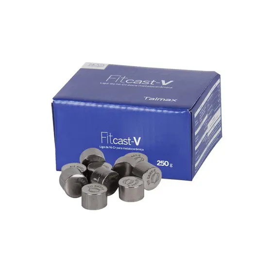 Tal Max Metal V  Liga De Ni-cr Para Metalo Ceramico  Com Berilio 250gr. Talmax