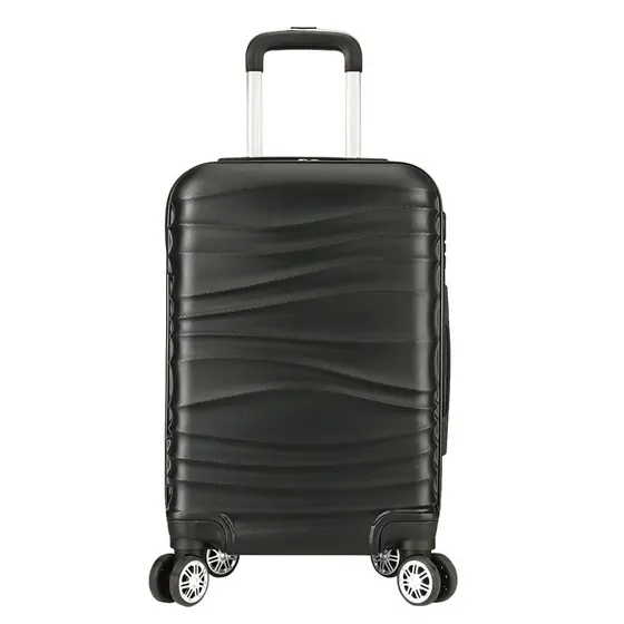 Mala De Viagem Grande 77x48x30 Em Abs C/ Rodinhas 360º