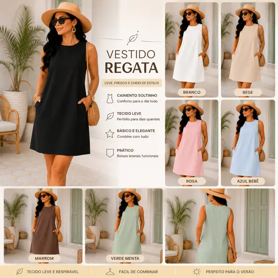Novo Vestido Midi Marrante Bolso Ziper Alta Costura Blogueira Tendencia