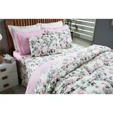 Edredom Estampado de Casal, Edredom Geométrico de Casal, Edredom Floral de Casal