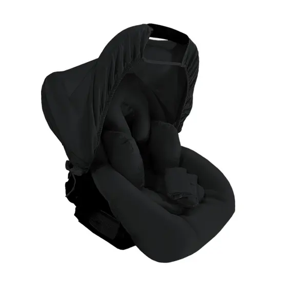 Kit 5 Peças - Capa de Bebê Conforto, Capota Solar, Protetores de Cinto e Redutor Anatômico