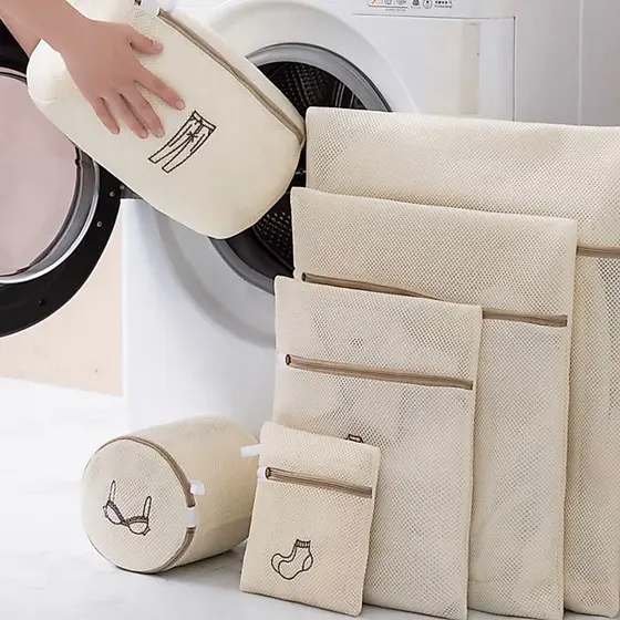 Kit De 6 Saco Protetor para Delicadas Lavagem De Roupas