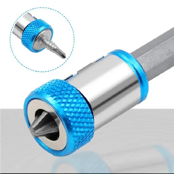 Anel magnético universal 1 PCS liga de anel magnético bits de chave de fenda anti-corrosão forte magnetizador broca anel