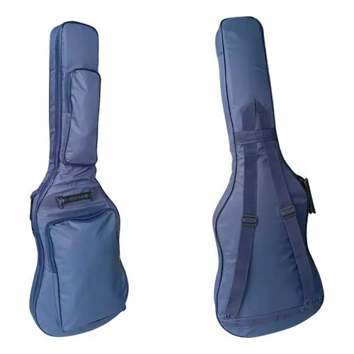 Capa De Guitarra Acolchoada Modelo Extra Luxo Case Bag Azul