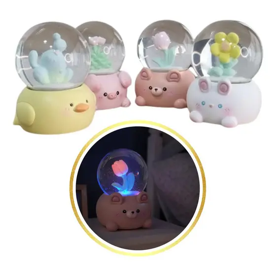 Luminária Decorativa Delicada Abajur Enfeite Quarto Infantil