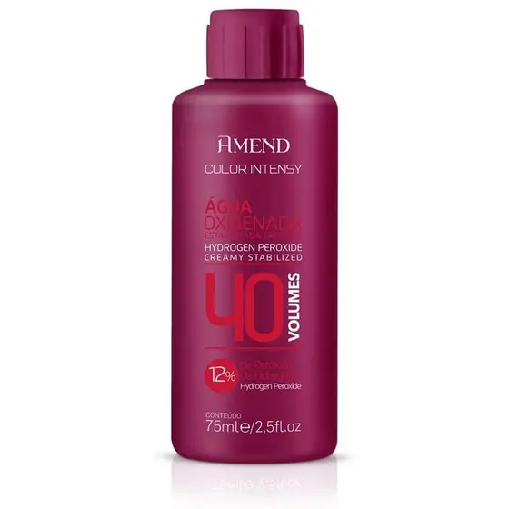 Água Oxigenada 40 Vol Amend 75ml