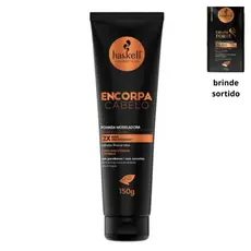 Pomada Modeladora Encorpa Cabelo Haskell 150g Cabelos Finos e Ralos Com Ácido Hialurônico