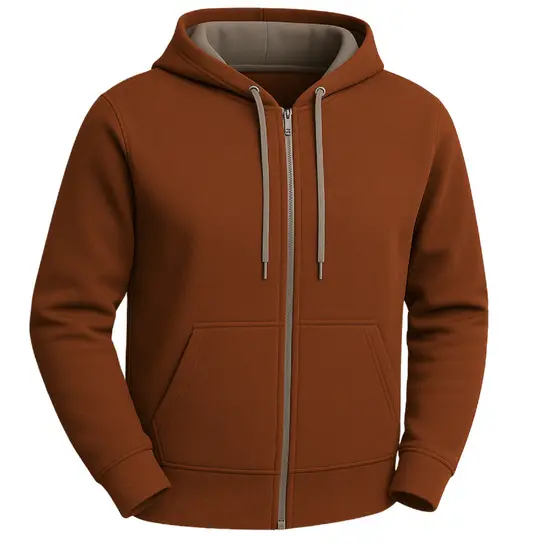 Blusa Masculina Moletom Zíper Blusa De Frio