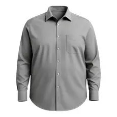 Camisa Social Masculina Plus Size Manga Longa Blusa Masculina Social Extra Grande Com Bolso Camiseta Social