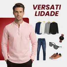 Bata Africana Branca Masculina Bata Algodao Masculina Bata Linho Masculino Gola Padre