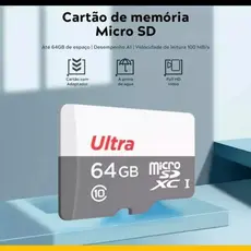 Cartão De Memória A1 Classe 10 8gb / 16gb / 32gb / 64gb