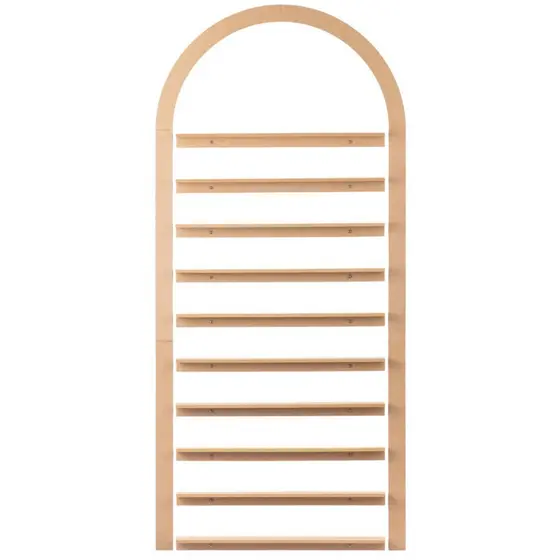 Arco Expositor para esmaltes Esmaltaria 10 prateleiras para esmaltes MDF CRU