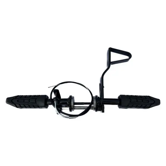 Estribo Freio no Pé para Bike Motorizada 45mm - Estribim cor Preto