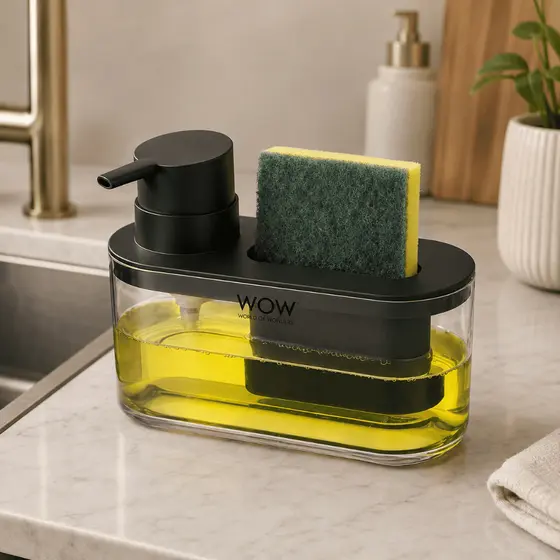 Porta Detergente e Bucha para Organizar Cozinha