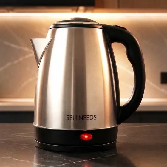 Chaleira Elétrica Jarra Café Chá Inox 110v