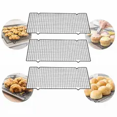 Kit 3 Grade P/ Resfriar Bolos Doces Antiaderente Confeitaria