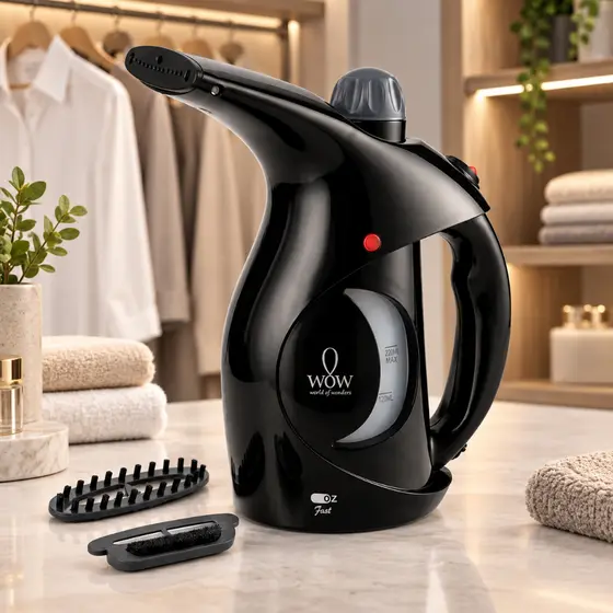 Passadeira A Vapor De Roupa Portátil Preto 127v