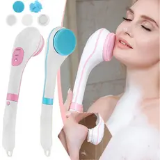 Escova De Banho Elétrica Massageadora Multiuso 5 Em 1 Bommax BM-A515