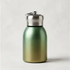 Mini Garrafa Térmica 280ml Aço Inoxidável Antivazamento Com Tampa Hermética