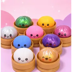 Squishy Brinquedo Surpresa Antiestresse Bolinho Fofinho Macio Para Apertar