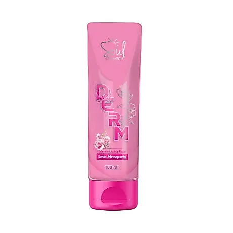 Kit com 6 Sabonetes Líquidos Faciais Rosa Mosqueta Soul Cosméticos