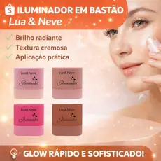Iluminador em Bastão Lua & Neve