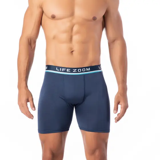Cueca Boxer Ciclista Masculina Microfibra— CONFORTO, LEVEZA E SUSTENTAÇÃO