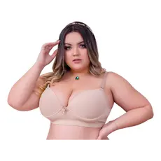 Sutiã C/ Bojo Reforçado Plus Size C/ Sustentação Premium