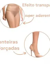 Kit 3 Meia-Calça Trifil Fio 15 Lycra – Transparente e Pele Bonita | Adherence