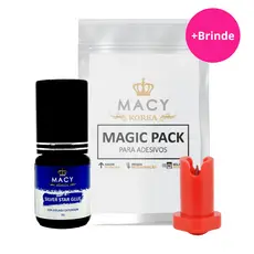 Cola Adesivo para Extensão de Cílios Macy Silver 3Ml