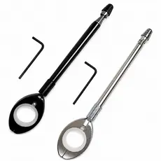 Antena Retrátil Corta Pipa Para Guidão Motos 7 Estágios