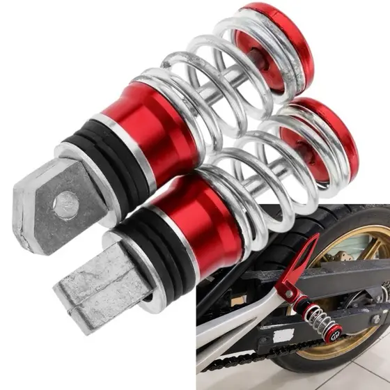 Pedaleira Moto Esportiva Mola Universal