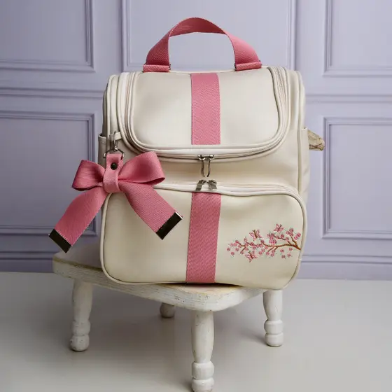Mochila Maternida Bordado Luxo Menino l Menina l térmica e Impermeável