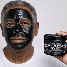 Máscara Negra Anti Cravos Peel Off Limpeza Facial Profunda Controle Oleosidade Acne Removedor Cravos tratamento pele