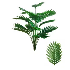 Planta Artificial Palmeira Decoração Toque Real Avulsa Sem Vaso