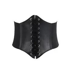 Espartilho Largo Feminino Cinto Elástico Cintura Chincher Para Vestidos e Bodycon