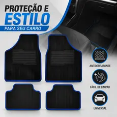 Tapetes Automotivos Antiderrapantes Kit 4 Peças Universal Tapete para Carro tapete para assoalho de carro