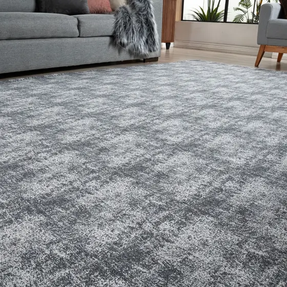 Tapete 4,00 M X 3,00 M Extra Grande Sala Quarto Escritório Moderno Elegante Com Antiderrapante