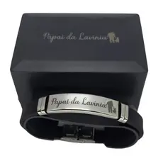 Pulseira Personalizada Gravação Laser