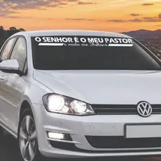 Adesivo para Carro Adesivo pra Carro O Senhor é o meu Pastor e nada me faltará