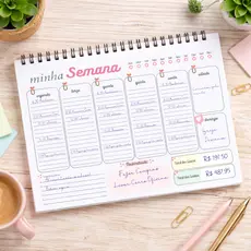 Planner 2027 Planner Semanal Caderno de Anotações 53 Páginas